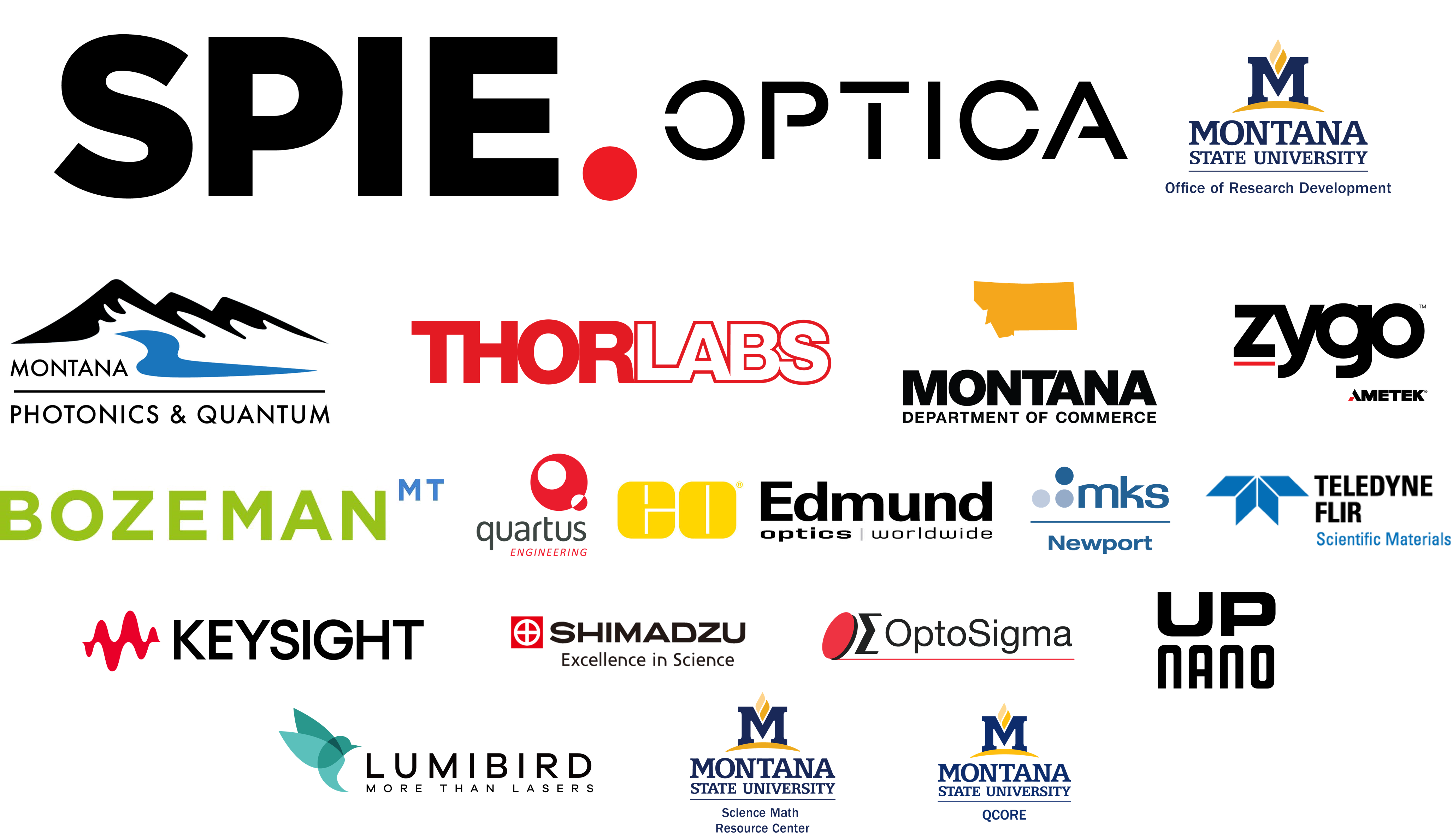 32nd Annual OpTeC Conference Sponsors Sponsorship Logo Graphic